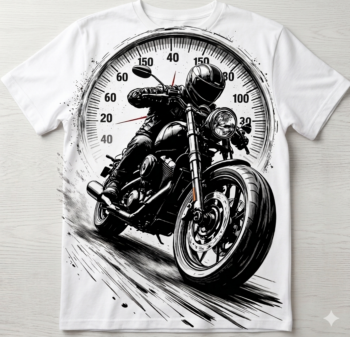 T-shirt Motorcycle